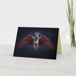 Cartão de Condolências do Grande Dinamarquês Anjo