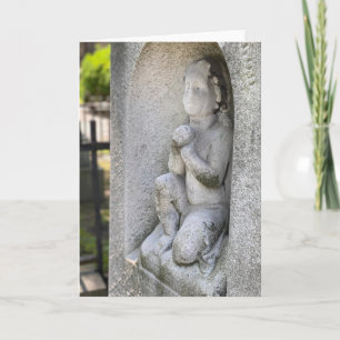 Cartão de condolências Gótico, VAZIO da cova antig