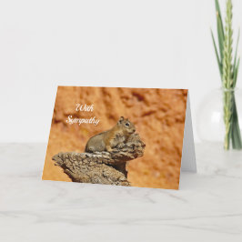 Cartão de condolências Ground Squirrel 2