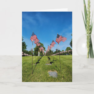 Cartão de condolências "Memorial Day Weekend 2024"