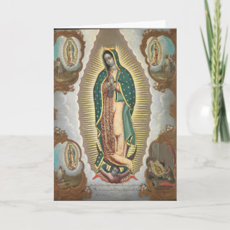 Cartão de Condolências Nossa Senhora de Guadalupe 