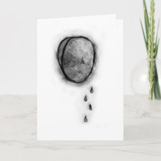 Cartão de condolências Original - Choro Com Você