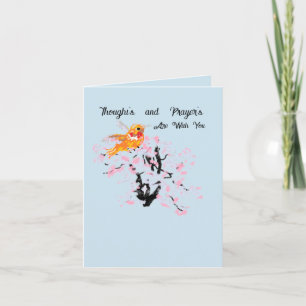 Cartão de condolências: Pensando Em Você