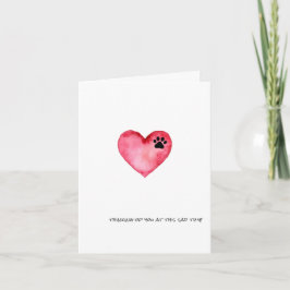 Cartão de condolências - Pensando em você nesta ép