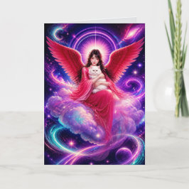 Cartão de Condolências Persian Branco 4