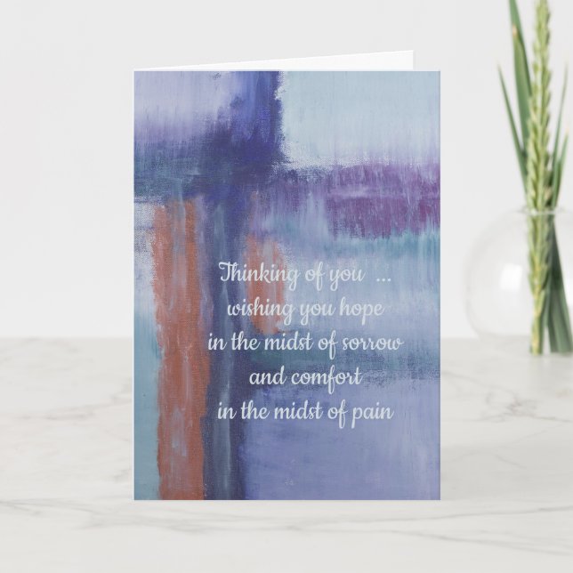 Cartão de condolências por DAL (Frente)