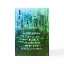 Cartão de condolências por dalDesignNZ