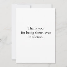 Cartão de condolências preto mínimo de folhas