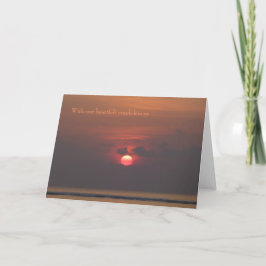 Cartão de condolências - Sinceras condolências