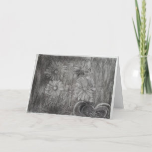 Cartão de condolências "Uma Reunião Sombria"