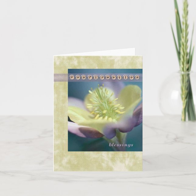 Cartão de Confirmação (Frente)