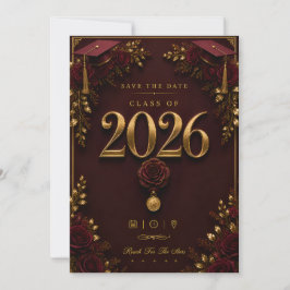 Cartão de Confirmação de Presença para a Formatura