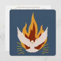 Cartão de confirmação - Quadrado plano