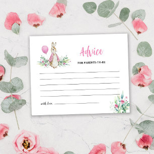 Cartão de Conselheiro dos Pais Peter Rabbit