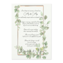 Aconselhamento e Desejos de Casamento em Aquarela 