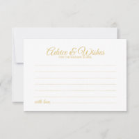 Aviso de Casamento de Script Dourado Elegante e Ca