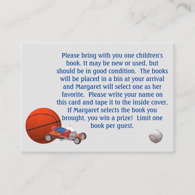 Cartão De Conselho Brinquedos Meninos Considerados Jogo de Chá (Frente)