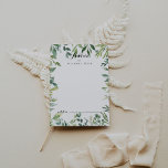 Cartão De Conselho Casamento de Caligrafia Verde Tropical Elegante<br><div class="desc">Este elegante cartão de conselho de caligrafia verde tropical é perfeito para um casamento moderno. Esta design desenhada à mão apresenta uma aquarela com lindas folhas verdes. Estas cartas são perfeitas para um casamento, chá de panela, chá de fraldas, festa de formatura e muito mais. Personalize as cartas com os...</div>