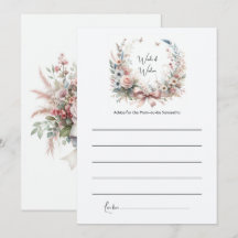 Chá de fraldas Floral Elegante Mãe-A-Ser