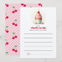 Cherry On Top Chá de fraldas
