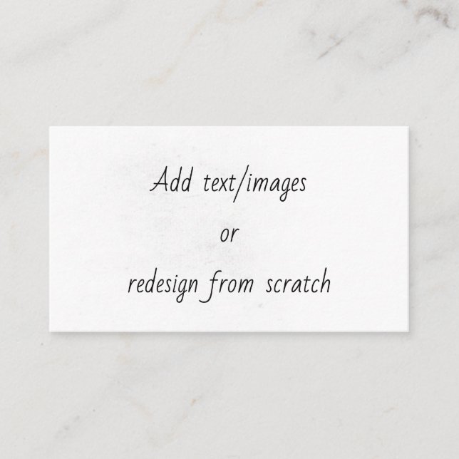 Cartão De Conselho Create Your Own (Frente)