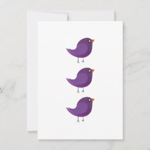Cartão De Conselho Crianças, passarinho fofo