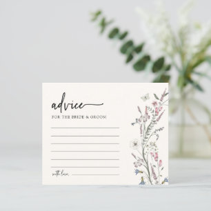 Cartão de Conselho de Casamento Elegante