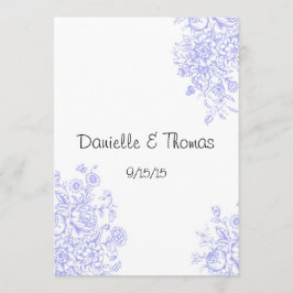 Cartão De Conselho Dicas de casamento, comentário de flores de lavand