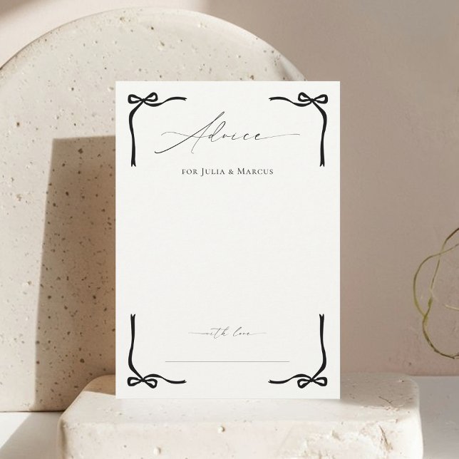 Cartão De Conselho Ela é Casando Chá de panela Arco Negro (Criador carregado)