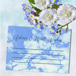 Cartão De Conselho Ela está na Nuvem Nove! Chá de panela/Bachelorette