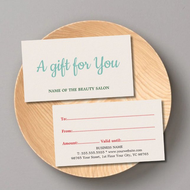 Cartão De Conselho Élegante Estação de Férias de Pastel Limpo (Criador carregado)