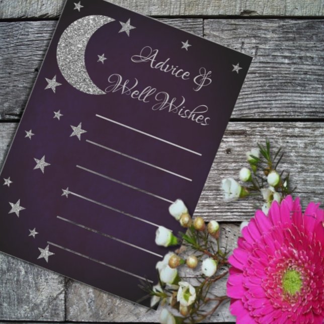 Cartão De Conselho Escrito No Chá de panela Das Estrelas (Criador carregado)