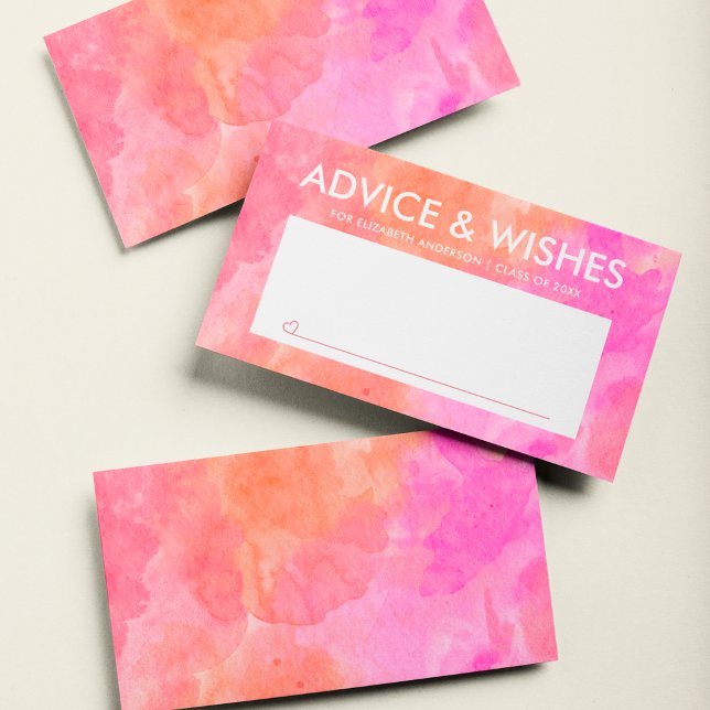 Cartão De Conselho Festa de formatura Estudante Rosa e Formando Laran (Criador carregado)