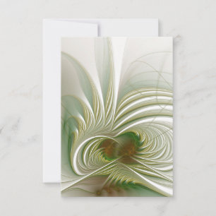 Cartão De Conselho Flor de fantasia fractal macia e tenra