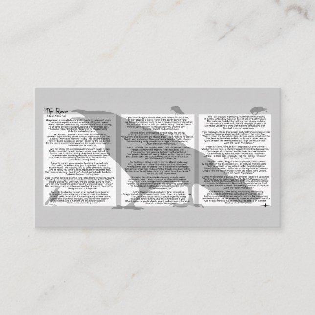 cartão de conselho folha única (Frente)