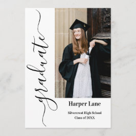 Cartão De Conselho Graduate Celebration Party Invitation