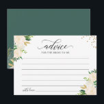 Cartão De Conselho Ivory Green Floral Greenery Palavras de<br><div class="desc">Palavras Douradas de "Greenery Floral Greenery" de Ivory Green. (1) Para mais personalização,  clique no link "personalizar mais" e use nossa ferramenta design para modificar esse modelo. (2) Se precisar de ajuda ou itens correspondentes,  entre em contato comigo.</div>