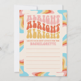 Cartão De Conselho Jogo De Festa de solteira Enlouquecido E Envolvido