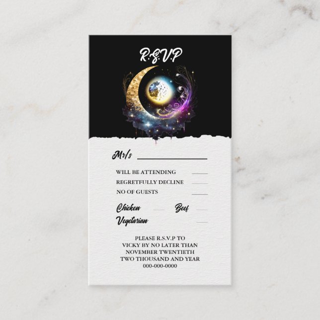 Cartão De Conselho magenta magenta escura-branca-cheio (Frente)