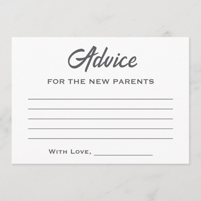 Cartão De Conselho Nine Chá de fraldas Nine Urso de Teddy (Frente)