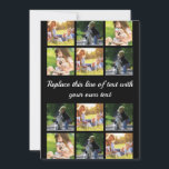 Cartão De Conselho Personalizar colagem de fotos e texto Case-Mate iP<br><div class="desc">Personalizar colagem e texto de fotos</div>