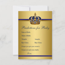 Predições Príncipe para Aconselhamento de Bebê par