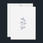 Cartão De Conselho Ramificação Minimalista de Flores de Buquê Bridal<br><div class="desc">Cartão de Aviso de Branch de Flores de Buquê Bridal Desenhado Minimalista: cartões de aconselhamento pequenos pré-preenchidos por você com perguntas simples e engraçadas ao mesmo tempo. Seus convidados deixarão uma mensagem, um pensamento e uma atenção e a colocarão em seu envelope (fornecido). Pequeno gesto para os seus convidados que...</div>