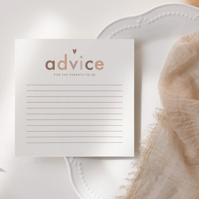 Cartão De Conselho Sexo Neutro Moderno Neutro (Criador carregado)