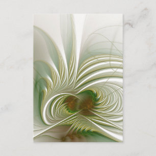 Cartão De Conselho Suave e ternura fantasia fractal flor