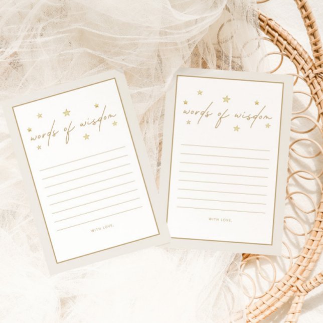 Cartão De Conselho Twinkle Twinkle Pequena Estrela Chá de fraldas de  (Criador carregado)