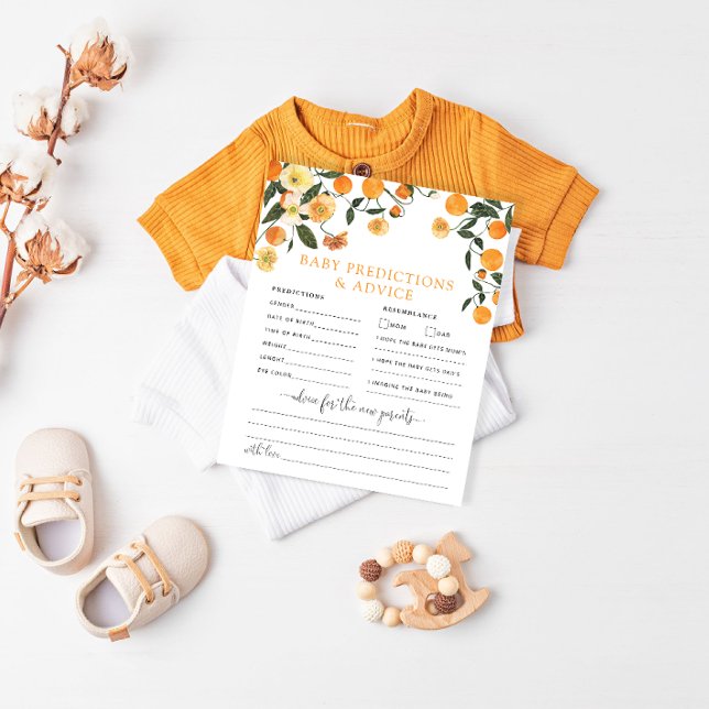 Cartão de conselhos e predições para bebês do Litt (Criador carregado)