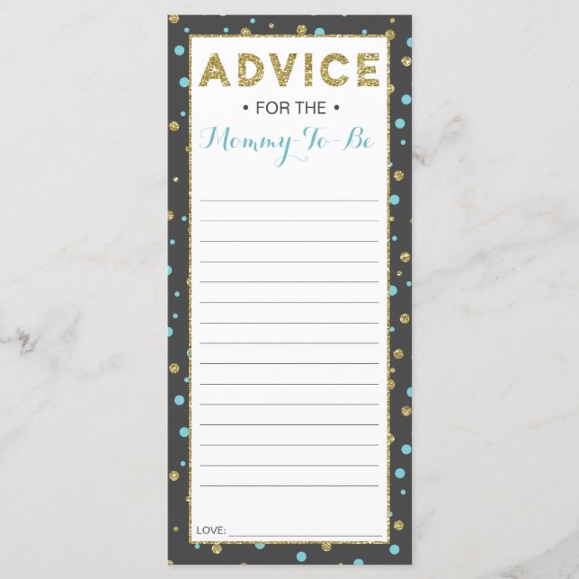 Cartão de Conselhos para a Mãe Futurama, Chá de Be (Frente)