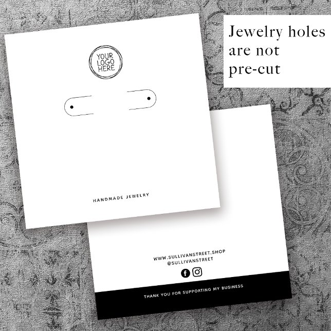 Cartão De Contato Adicione sua placa de exibição de mancais de logot (Criador carregado)