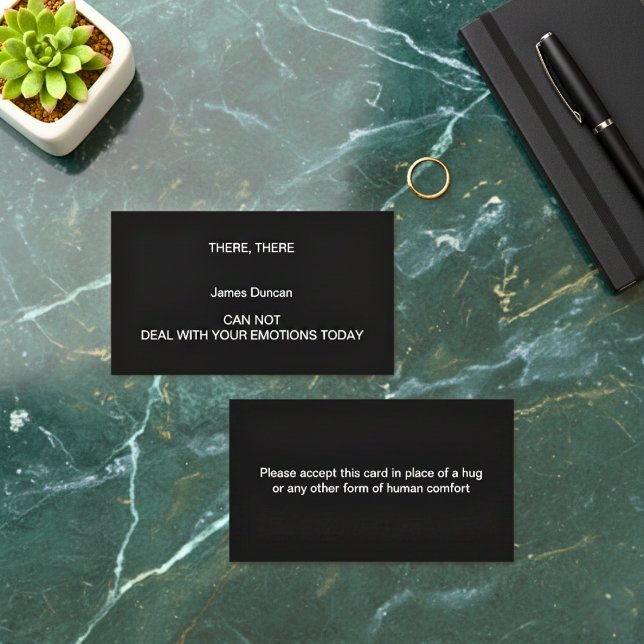 CARTÃO DE CONTATO ARRUMA UMA CHAMADA ENORME (Personalized Boundaries! Calling Card)